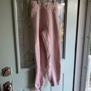 12. Size 0 LULULEMON Light Pink Scuba Sweatpants *small mark